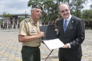 Manoel Erhardt recebe Diploma do Círculo de Amigos da 7ª Região Militar