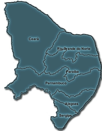 Mapa da 5ª Região